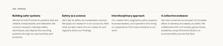Our Purpose on Anthropic