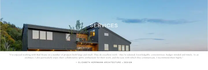 Services on Red House Building