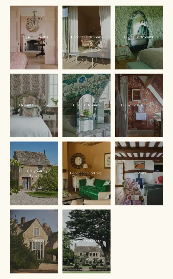 Exquisite Rooms on Thyme