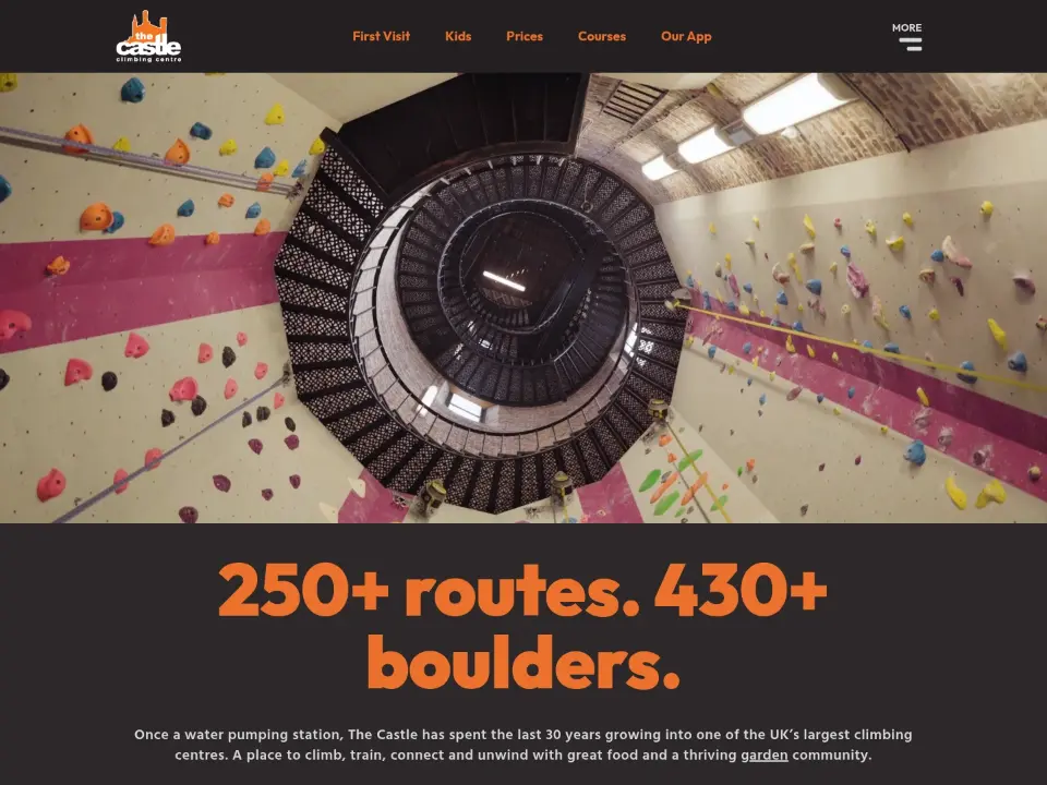 The Castle Climbing Centre — Home