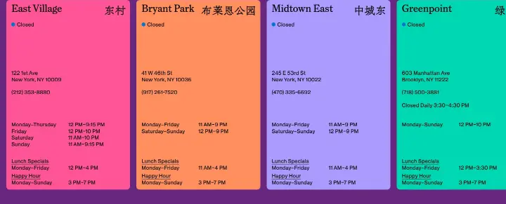 East Village 东村 on MÁLÀ PROJECT
