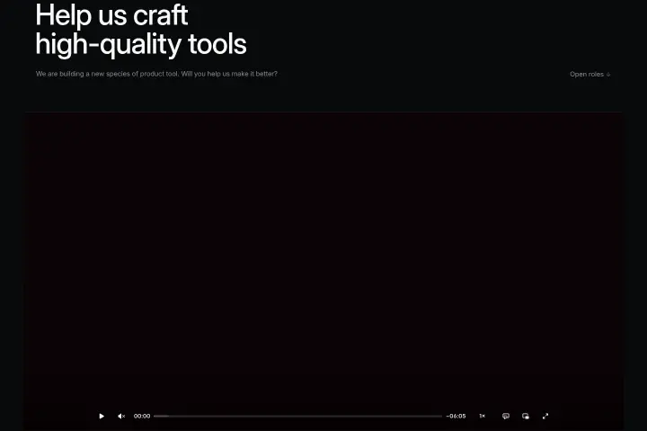 Help us craft high-quality tools on Linear