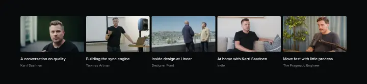Gallery on Linear