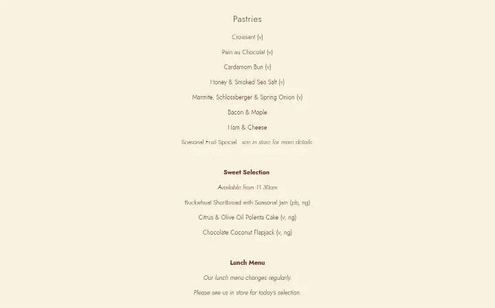 Pastries on Pophams