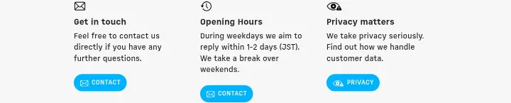 Get in touch on iA