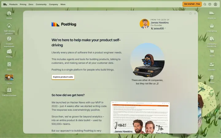 So how did we get here? on PostHog