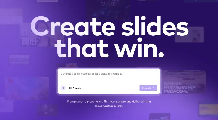 Create slides that win on Pitch