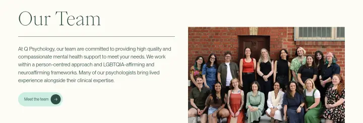 Our Team on Q Psychology