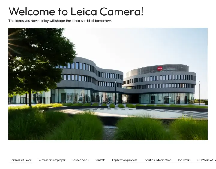 Welcome to Leica Camera on Leica Camera