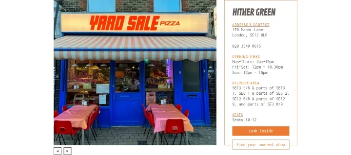 Hither Green on Yard Sale Pizza