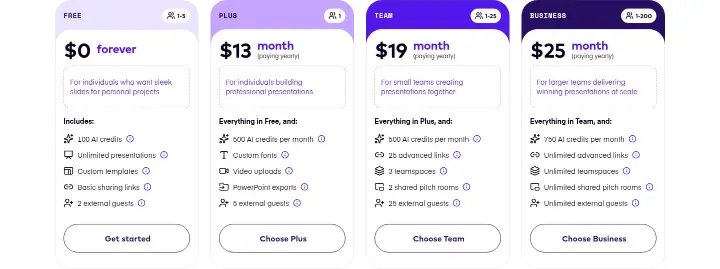 $13 on Pitch