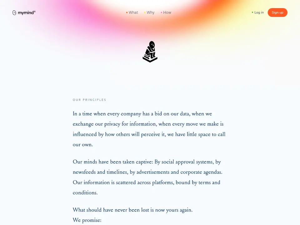 mymind — About