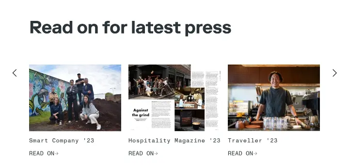 Read on for latest press on Single O