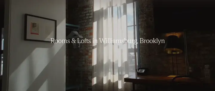 Rooms & Lofts in Williamsburg, Brooklyn on Wythe Hotel