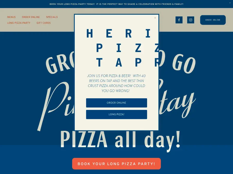 Heritage Pizza & Taproom — Home