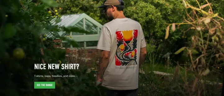 NICE NEW Shirt? on Verdant Brewing Co