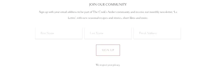 Join Our Community on The Cook's Atelier