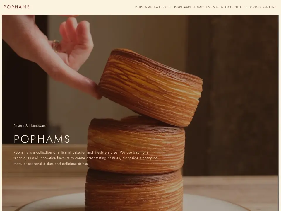 Pophams — Home