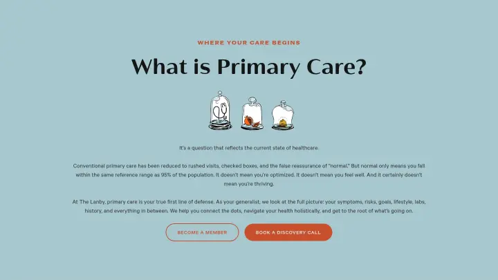 What is Primary Care? on The Lanby