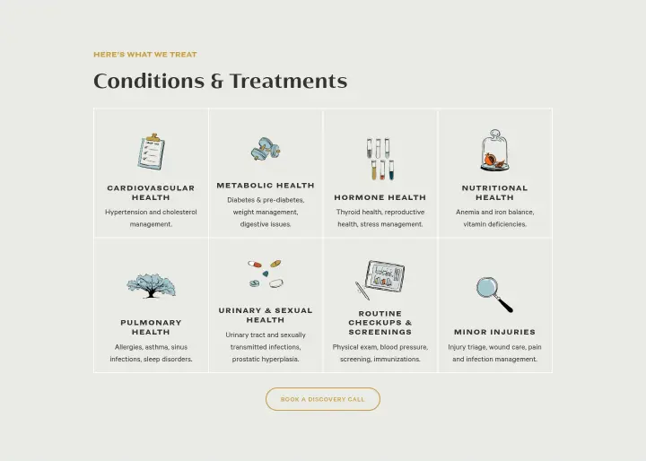 Conditions & Treatments on The Lanby