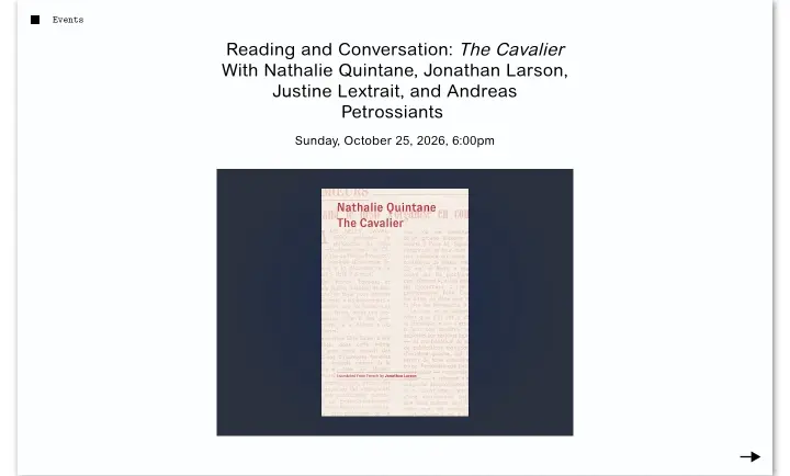 Reading and Conversation: The Cavalier With… on Wendy's Subway