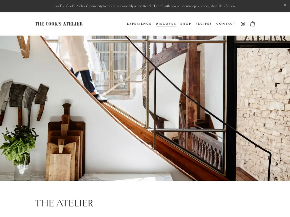 The Cook's Atelier — About