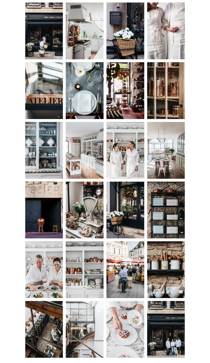 Gallery on The Cook's Atelier