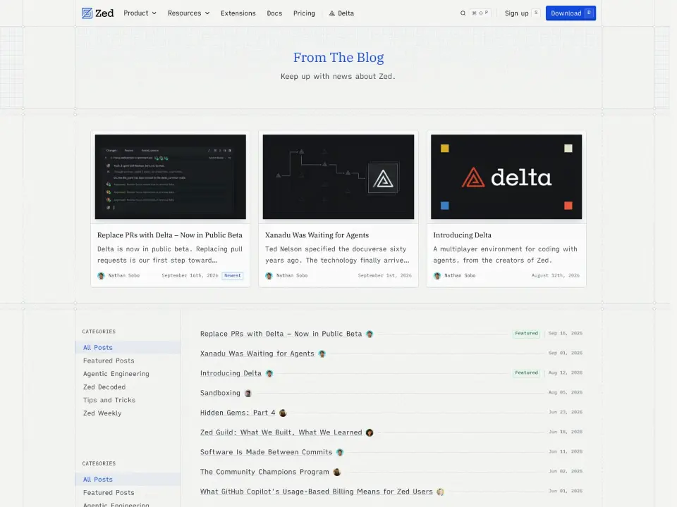 Zed — Blog