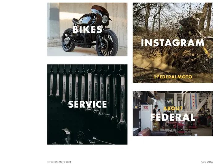 Footer on Federal Moto