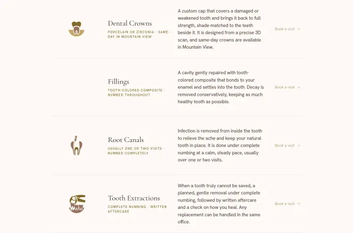 Dental Crowns on Zen Dental Studio