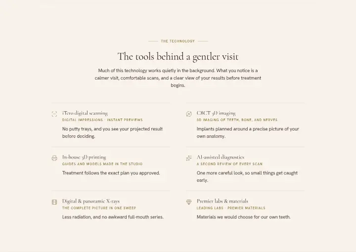 The tools behind a gentler visit on Zen Dental Studio