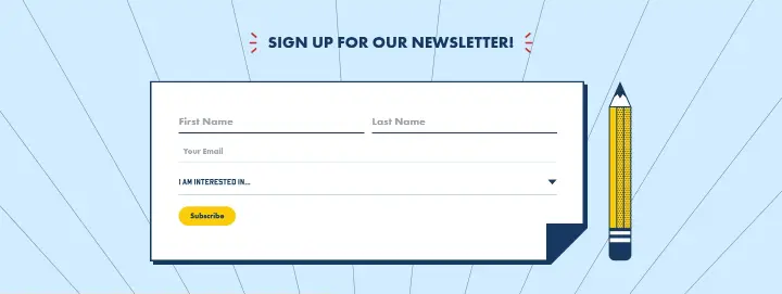 Sign up for our newsletter on 826NYC