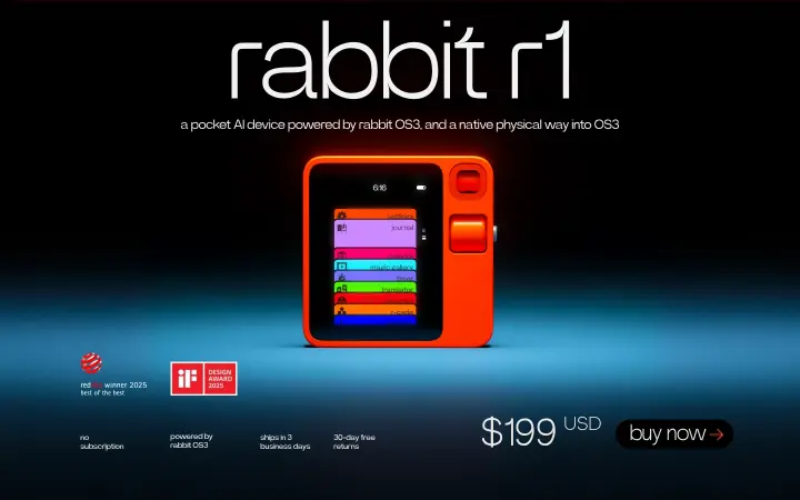 rabbit r1 on rabbit
