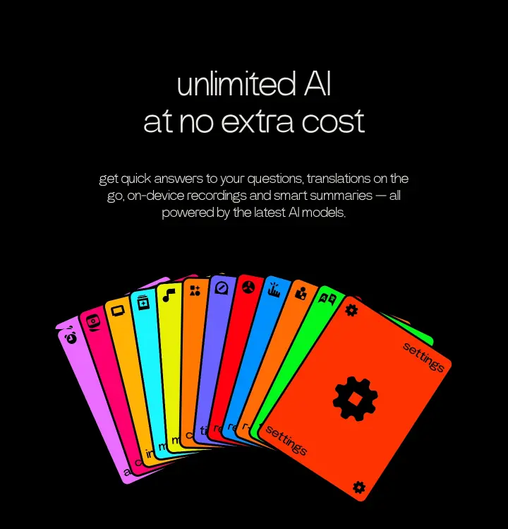 unlimited AI on rabbit