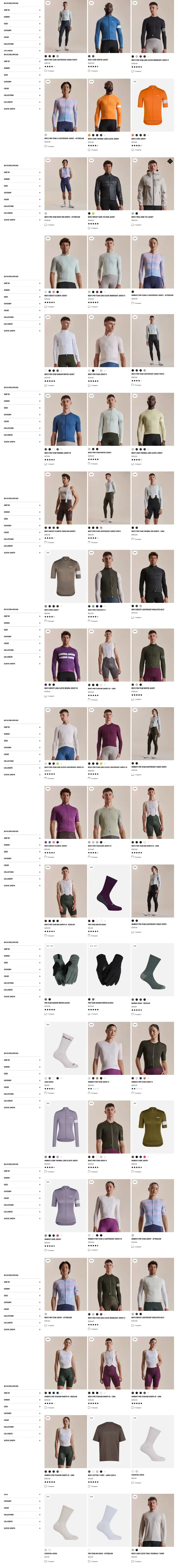 Men's Pro Team Lightweight Cargo Tights on Rapha