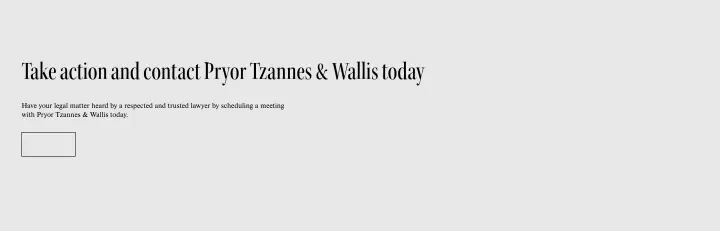 Contact on Pryor Tzannes & Wallis