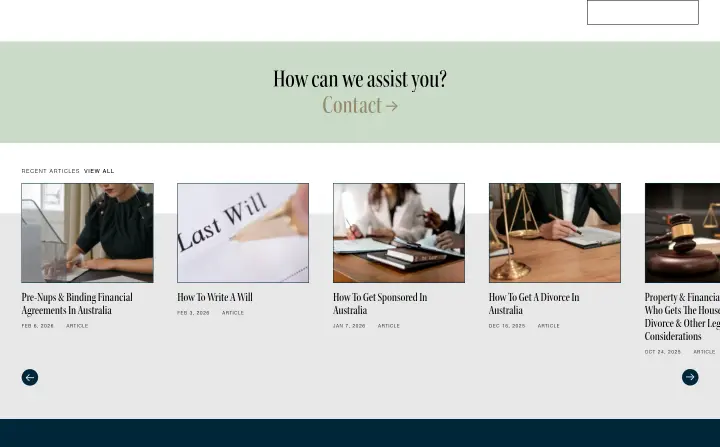 How can we assist you? on Pryor Tzannes & Wallis