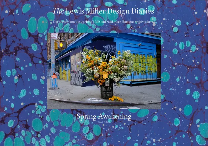 The Lewis Miller Design Diaries on Lewis Miller Design