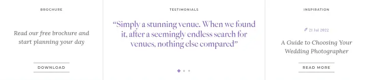 Footer on Dewsall
