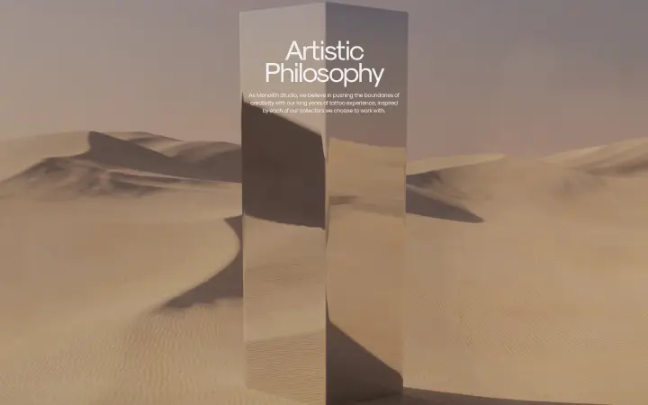 Artistic Philosophy on Monolith Studio