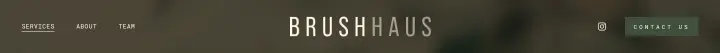 Navigation on BrushHaus