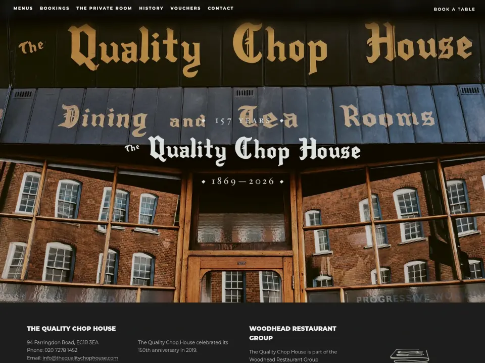 The Quality Chop House — Home