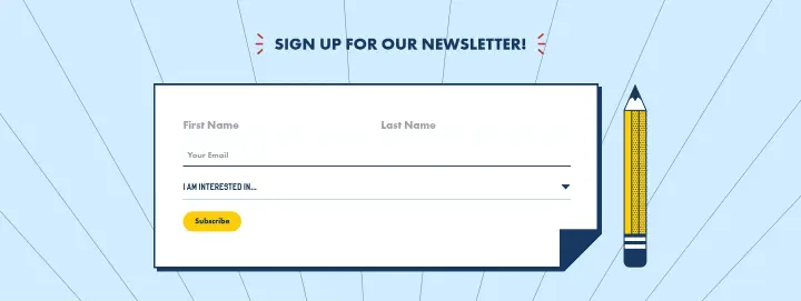 Sign up for our newsletter on 826NYC