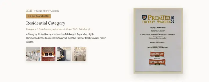Residential Category on Borthwick Decorators