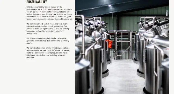 Sustainability on Verdant Brewing Co