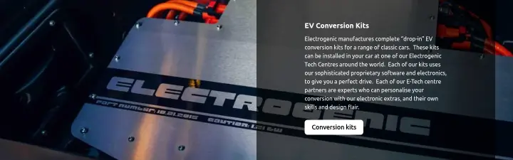 EV Conversion Kits on Electrogenic