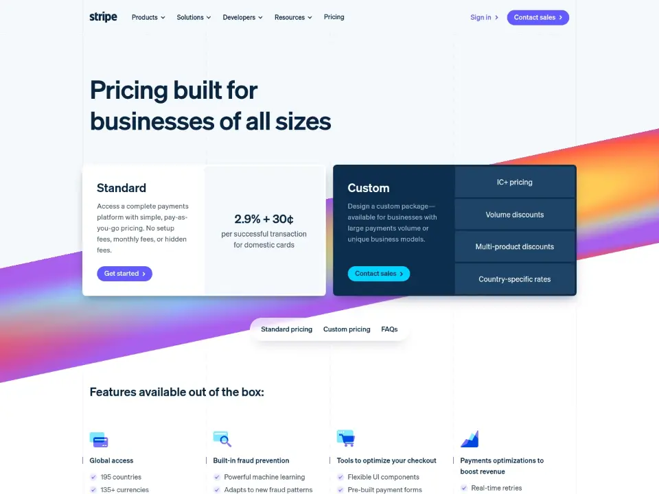 Stripe — Pricing