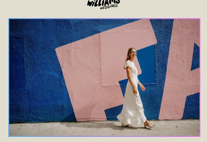 Hero on Kim Williams Weddings