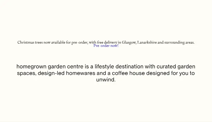 Christmas trees now available for pre-order… on homegrown Garden Centre
