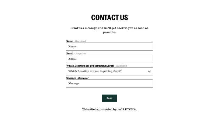 Contact Us on Lucali